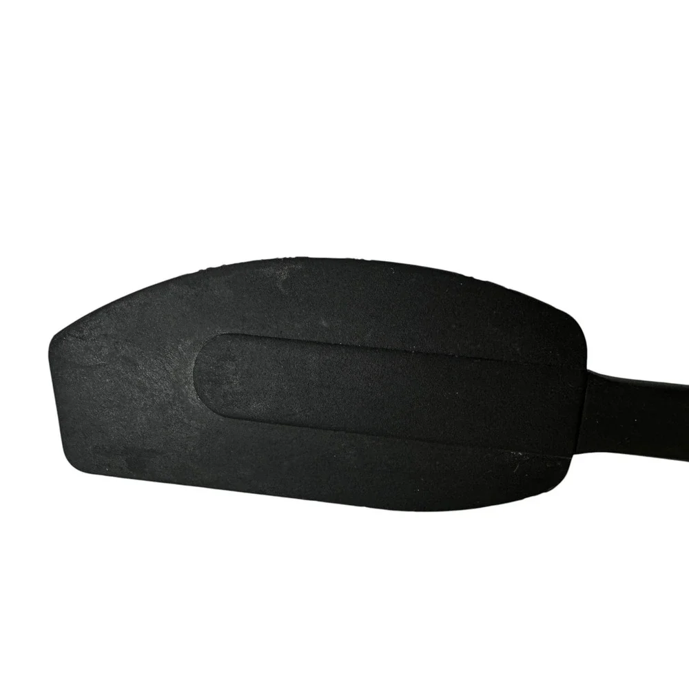 KitchenAid Silicone‎ Scraper Spatula White Handle Heat Resistant Black 12.5 Inch